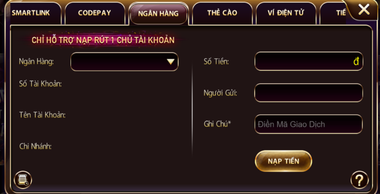 nạp tiền Sunwin