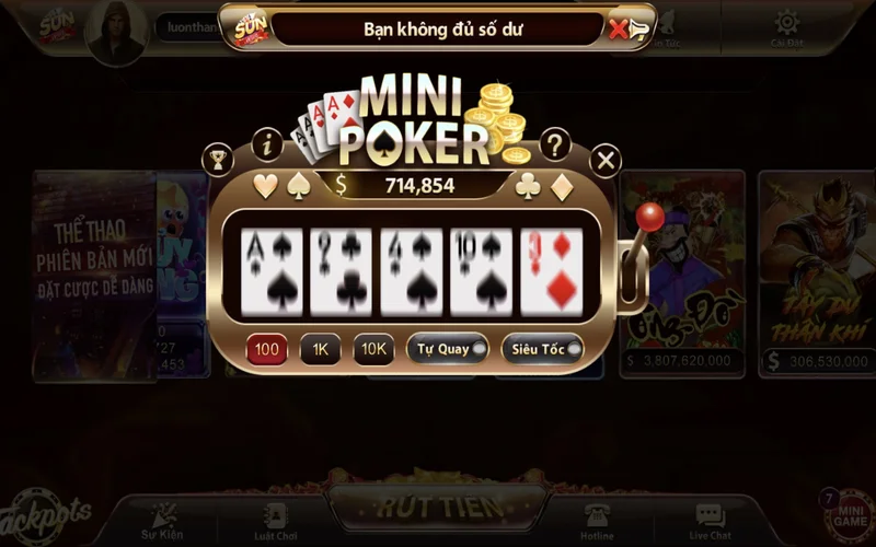 Mini Poker Sunwin có nhiều hướng chơi khác nhau mini poker sunwin co nhieu huong choi khac nhau