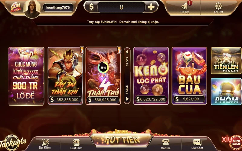Thần thú 4 Sunwin là một trò chơi nổ hũ than thu 4 sunwin la mot the loai no hu