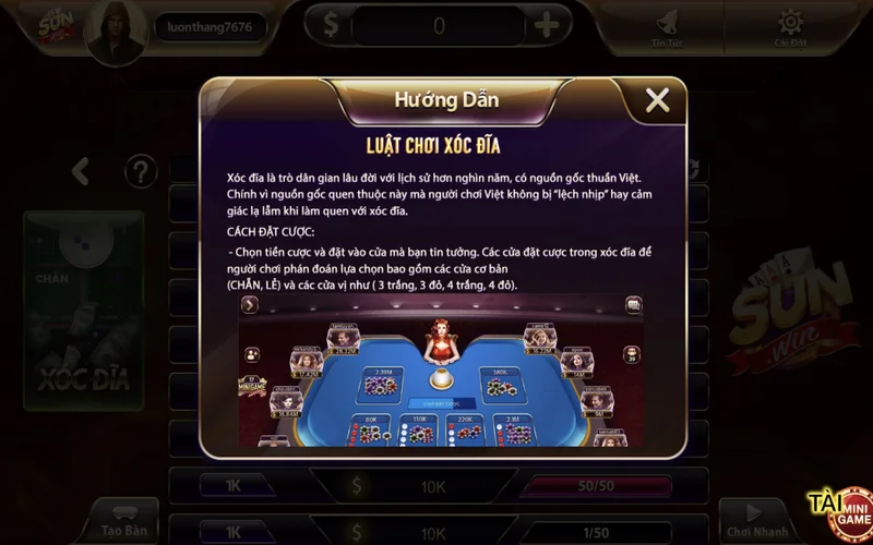 Xóc đĩa là thể loại game rất nổi tiếng ở tại Sunwin xoc dia la the loai game rat noi tieng o tai sunwin