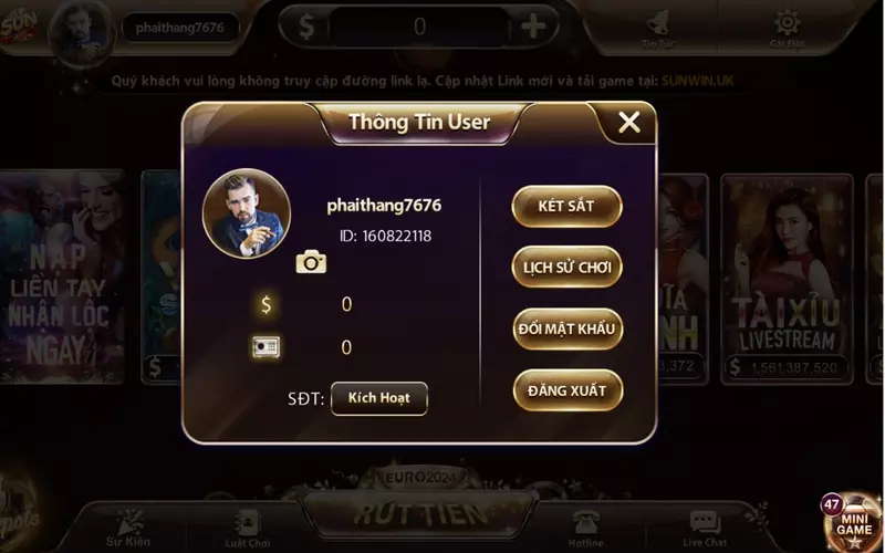tinh nang dang xuat khoi sunwin duoc phat trien de dap ung nhu cau nguoi choi